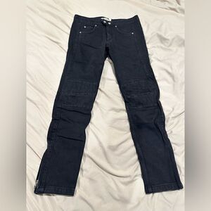 Isabel marant for HM black jeans fits a women’s size 0